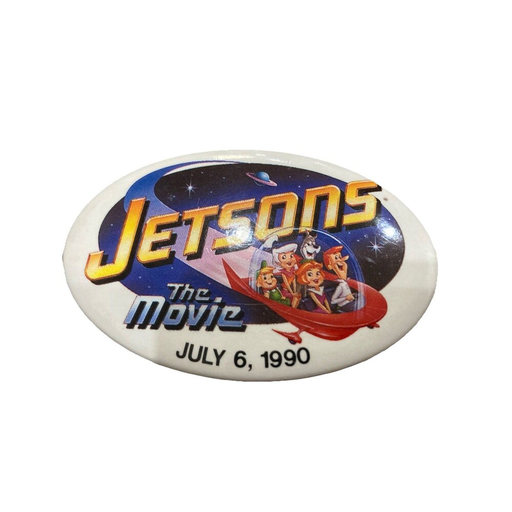 Vintage Jetsons The Movie July 6, 1990 Pin